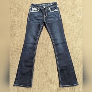 Grace In LA Boot Cut Jeans Size 27 Easy Fit